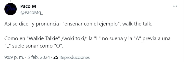 Xóchitl Gálvez quiso decir que el presidente Biden debe enseñar con el ejemplo pero no se le entendió