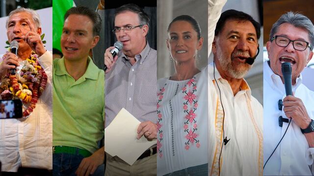 Corcholatas de Morena en campaña hoy 27 de junio