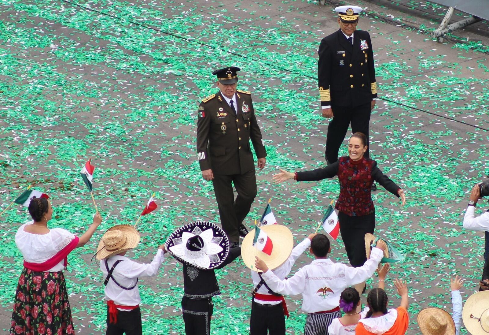 Desfile de la Revolución Mexicana el 20 de noviembre