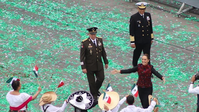 Desfile de la Revolución Mexicana el 20 de noviembre