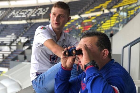 Octavio Ocaña 'Benito' era gran aficionado de Cruz Azul