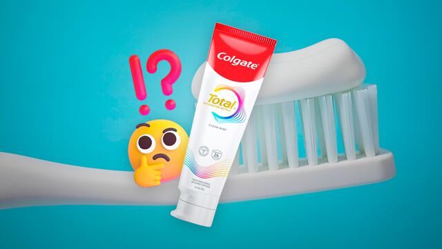 ¿Qué hacer con la pasta Colgate Total Clean Mint que compré?