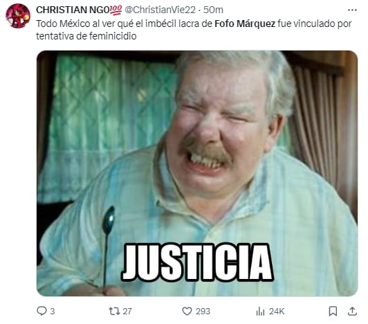 Memes porque Fofo Márquez se queda en la cárcel