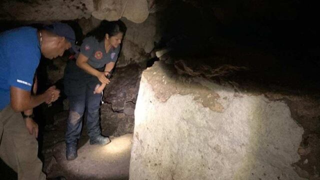Descubren altar maya en cenote de Playa del Carmen