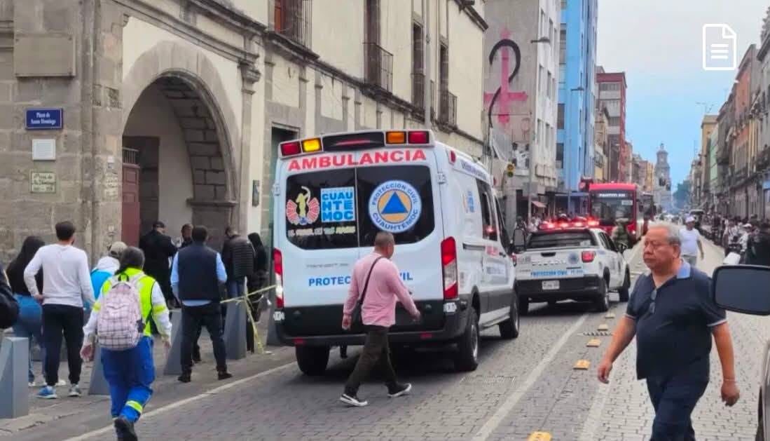 Balacera en Plaza de Santo Domingo