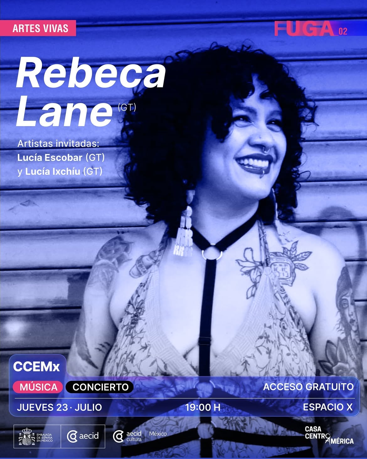 Concierto de Rebeca Lane en Centro Cultural España