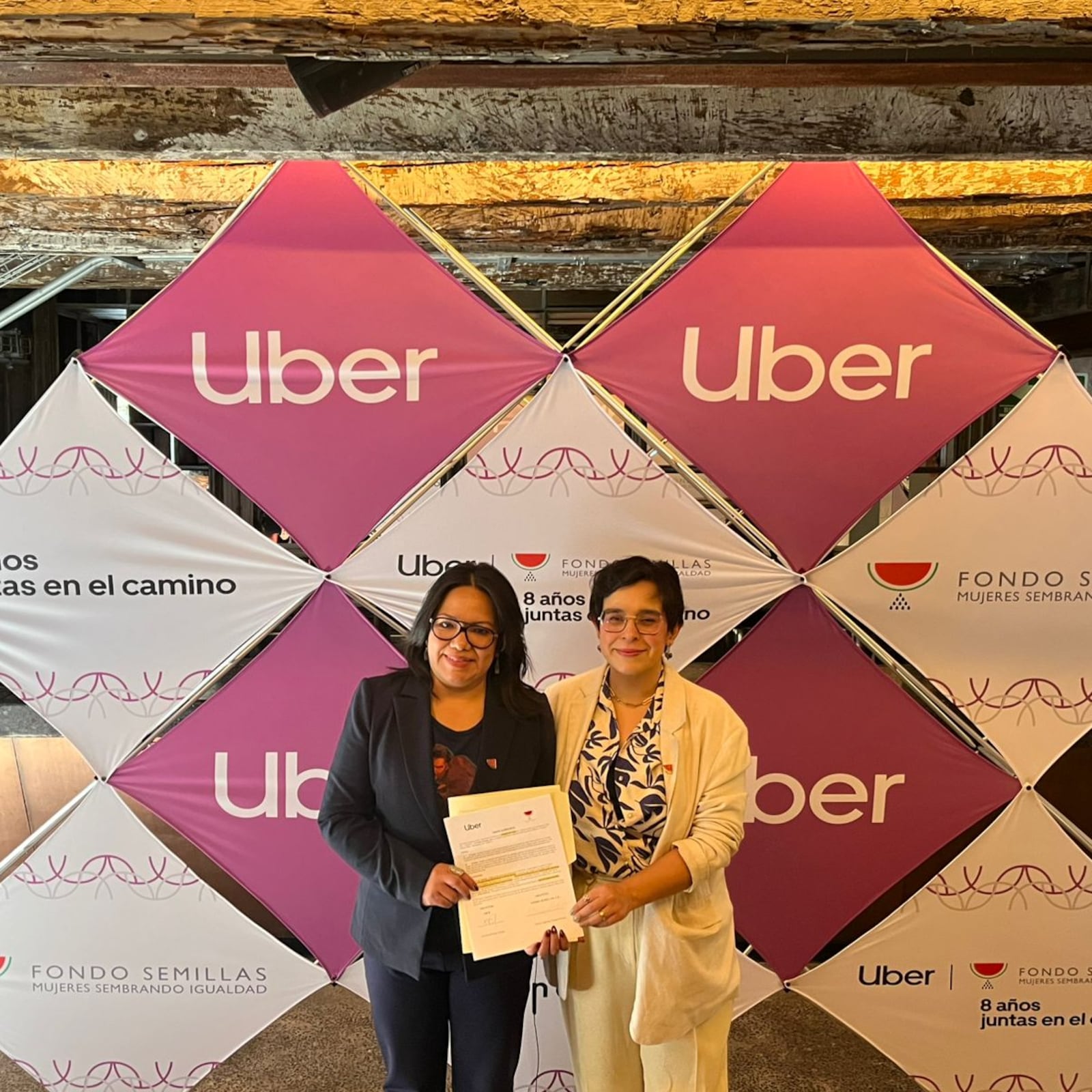 Rumbo al Día Internacional de la Mujer, Uber México y Fondo Semillas renuevan alianza estratégica