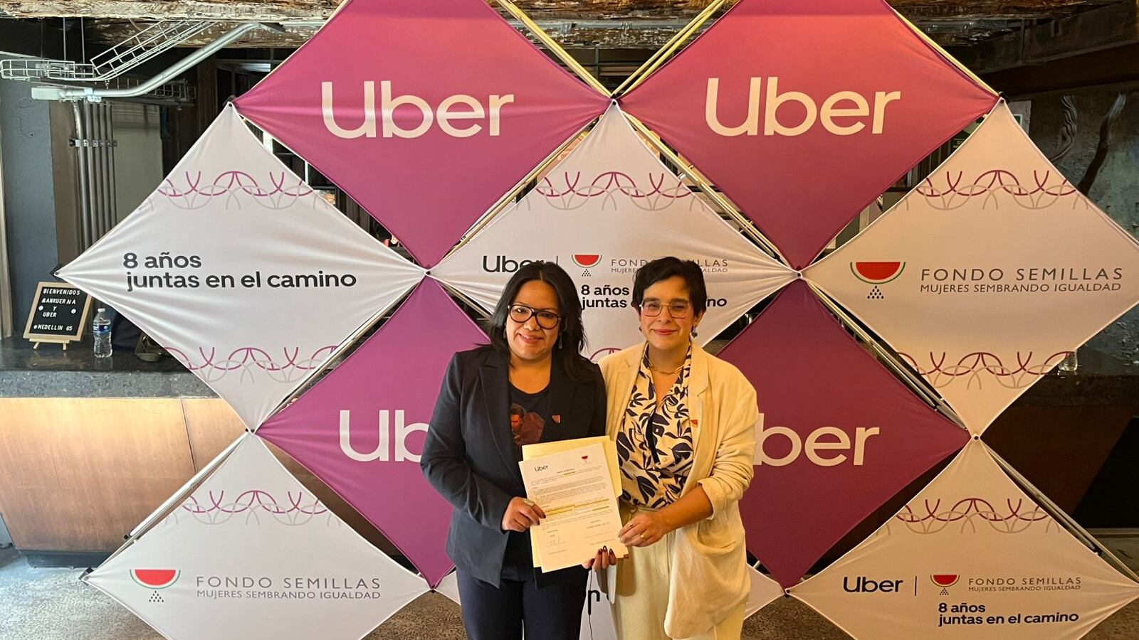 Rumbo al Día Internacional de la Mujer, Uber México y Fondo Semillas renuevan alianza estratégica