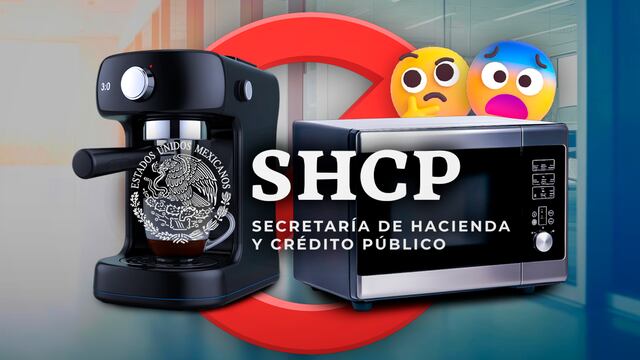 SHCP elimina cafeteras y hornos de microondas por austeridad republicana.