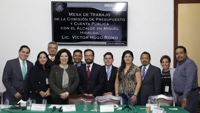 El alcalde de Miguel Hidalgo, Victor Hugo Romo de Vivar Guerra, propuso otras maneras para que las alcaldías puedan acceder a más recursos.