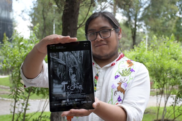 Cortometraje Techiq de estudiantes y egresados BUAP es nominado al Ariel 2026.