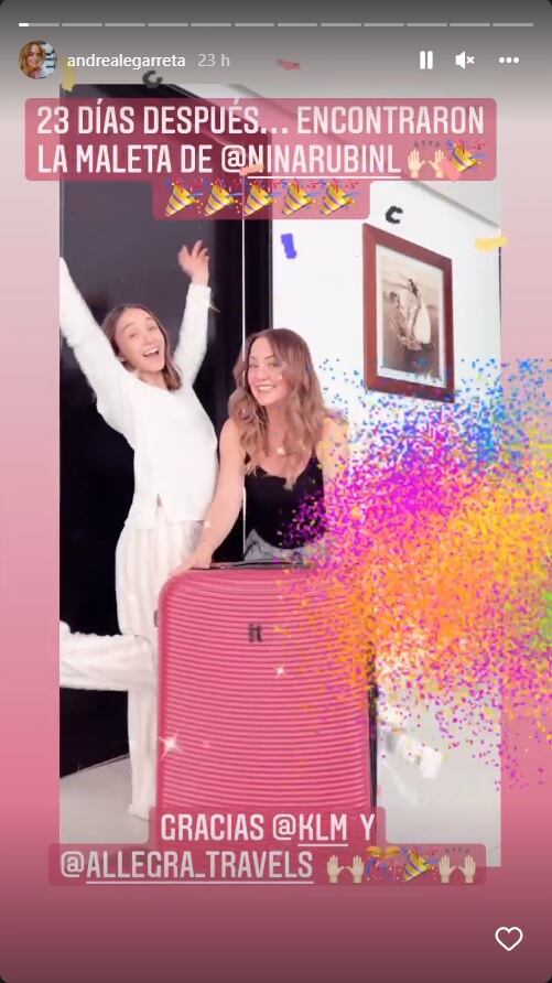 Andrea Legarreta y Nina