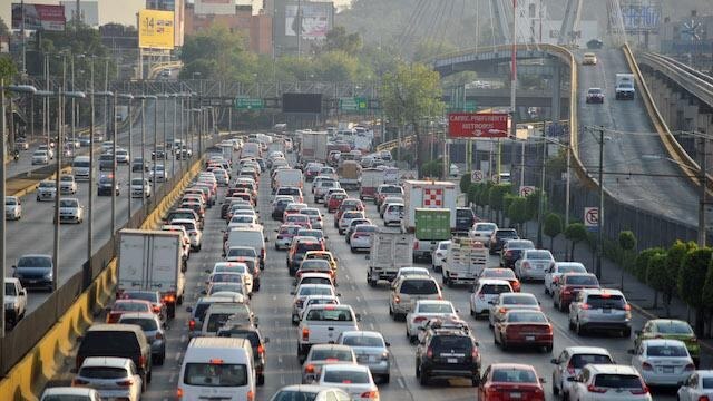 Embotellamiento en Circuito Interior.