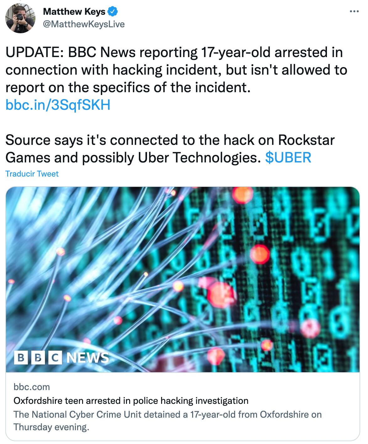 Arresto hacker GTA 6