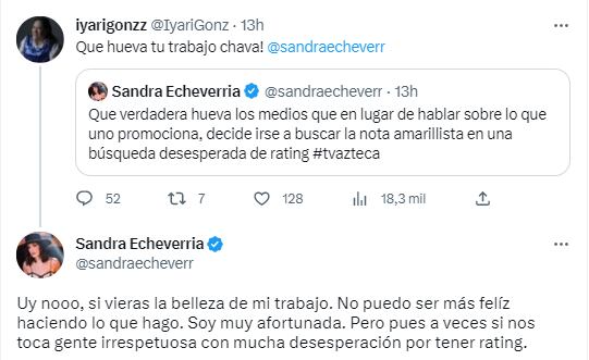Sandra Echeverría tacha de amarillista a Ventaneando y termina mal.