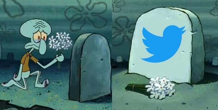 Memes sobre el supuesto cierre de Twitter por culpa de Elon Musk