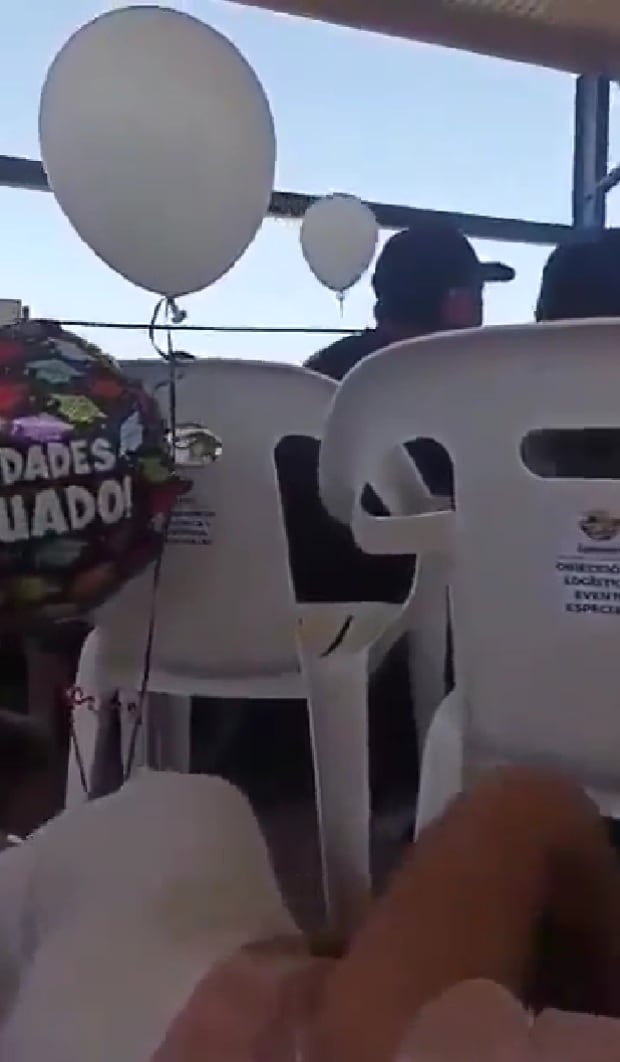 Video completo de la balacera en secundaria de Baja California Sur; empezó muy temprano