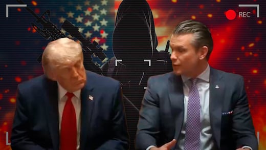 Pete Hegseth advierte en reunión con Trump: “Vamos a la guerra contra los cárteles”