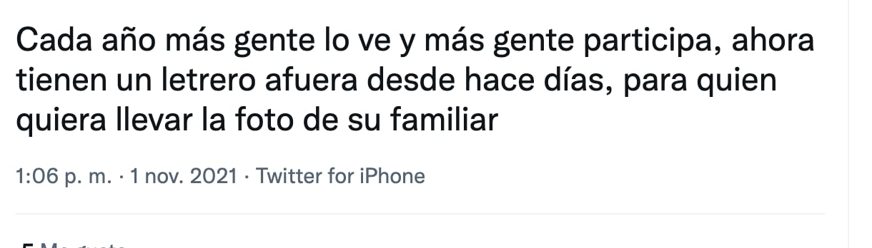 Altar para sus vecinos se hace viral