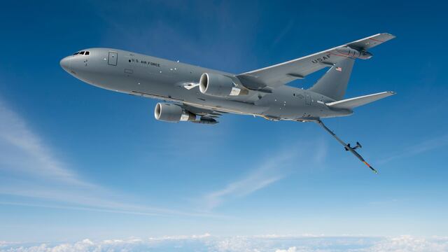 Avión Boeing KC-46 de la Fuerza Aérea de los EE. UU