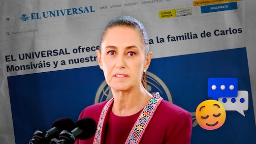 “Quiero reconocer a El Universal”: Sheinbaum destaca la disculpa pública a AMLO por la entrevista falsa atribuida a Monsiváis