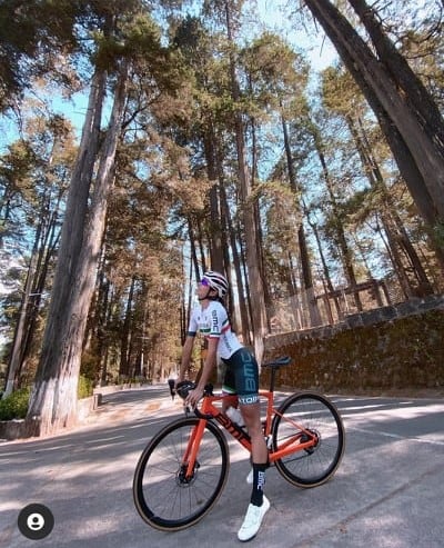 Antonieta Gaxiola, ciclista.