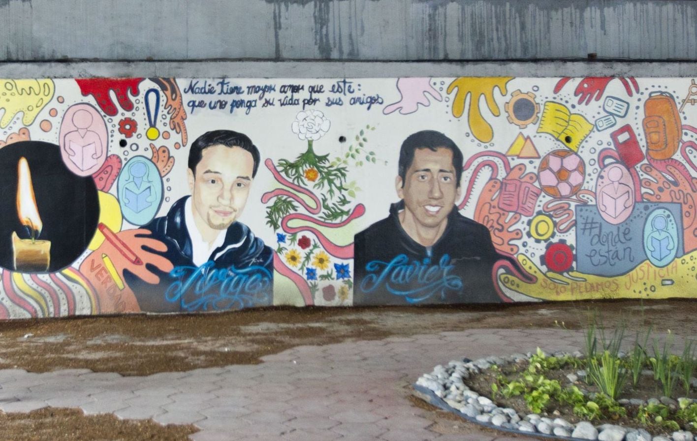Mural de Jorge y Javier
