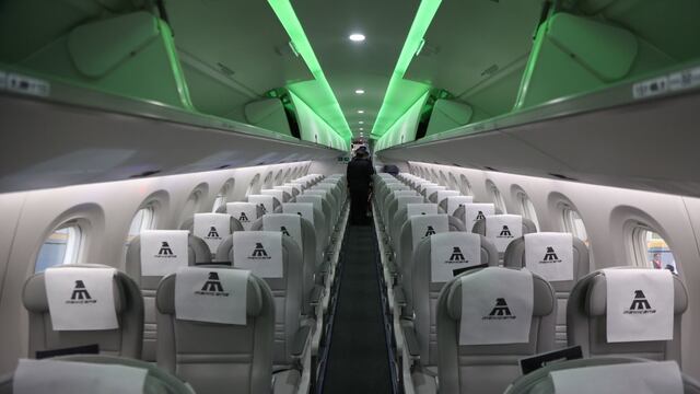 Presentación de la aeronave E-195 E2 para la flota de la Aerolínea del Estado Mexicano “Mexicana de Aviación”