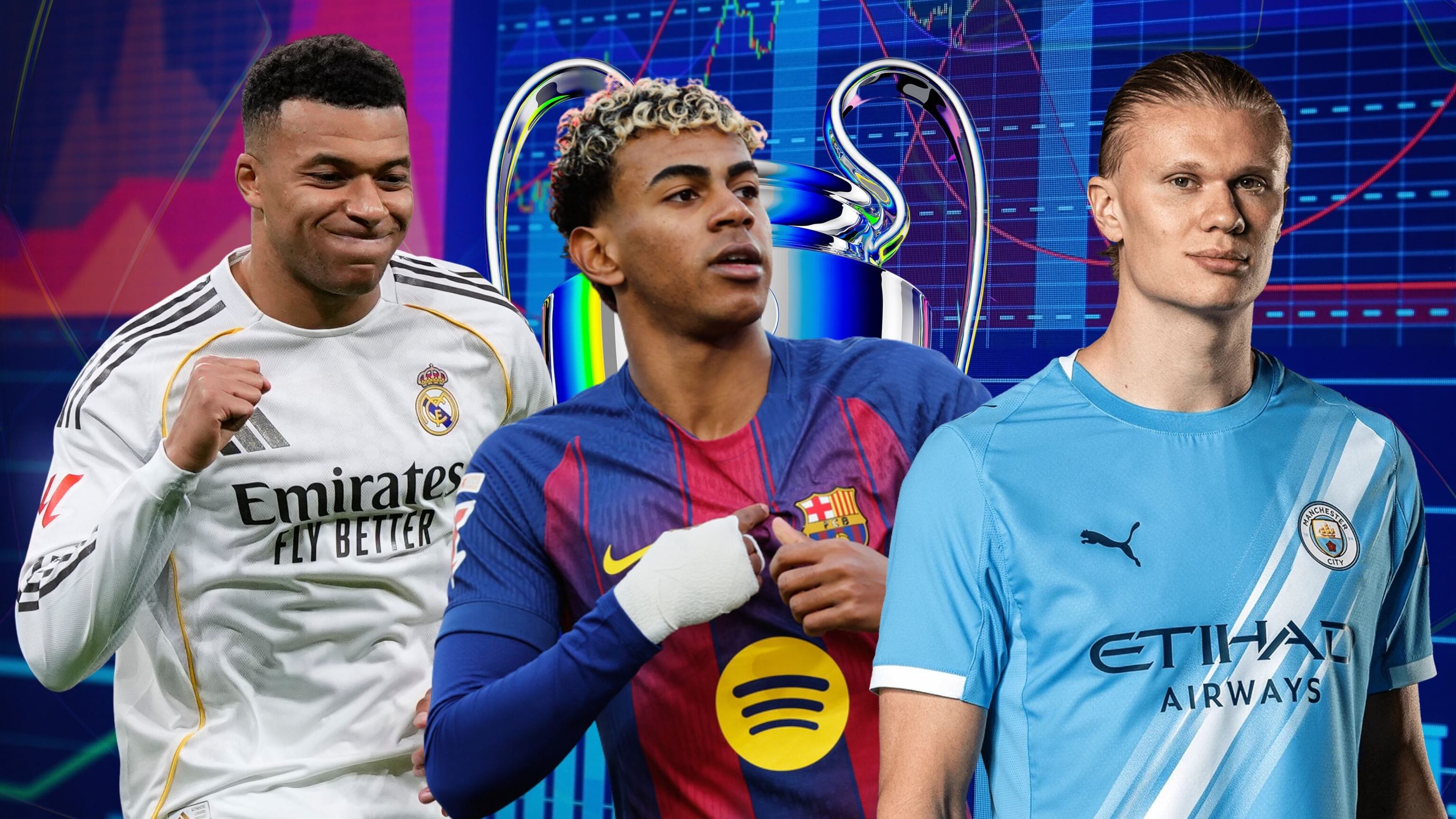 Real Madrid, FC Barcelona y Manchester City buscan pase a octavos en Champions League