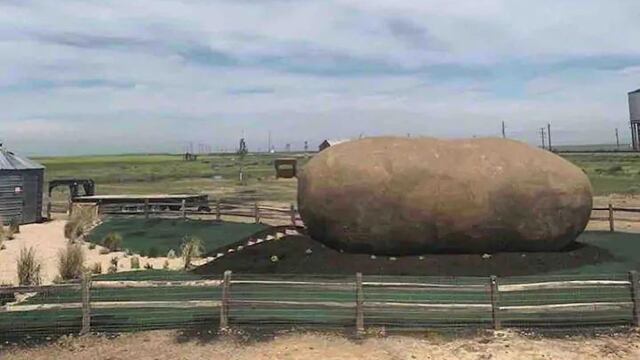 Hotel con forma de 'papa gigante'