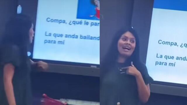 Peso Pluma es usado por maestra para dar clases de español