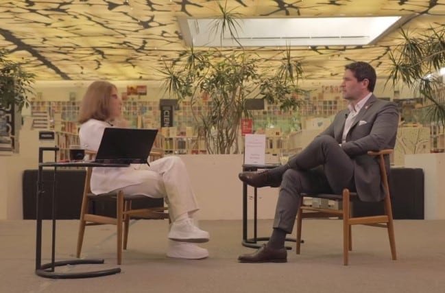 Entrevista Sabina Berman con Eduardo Verástegui