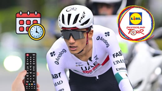 Isaac del Toro: Día, hora y canal para ver la Etapa 3 del Tour de Alemania 2026
