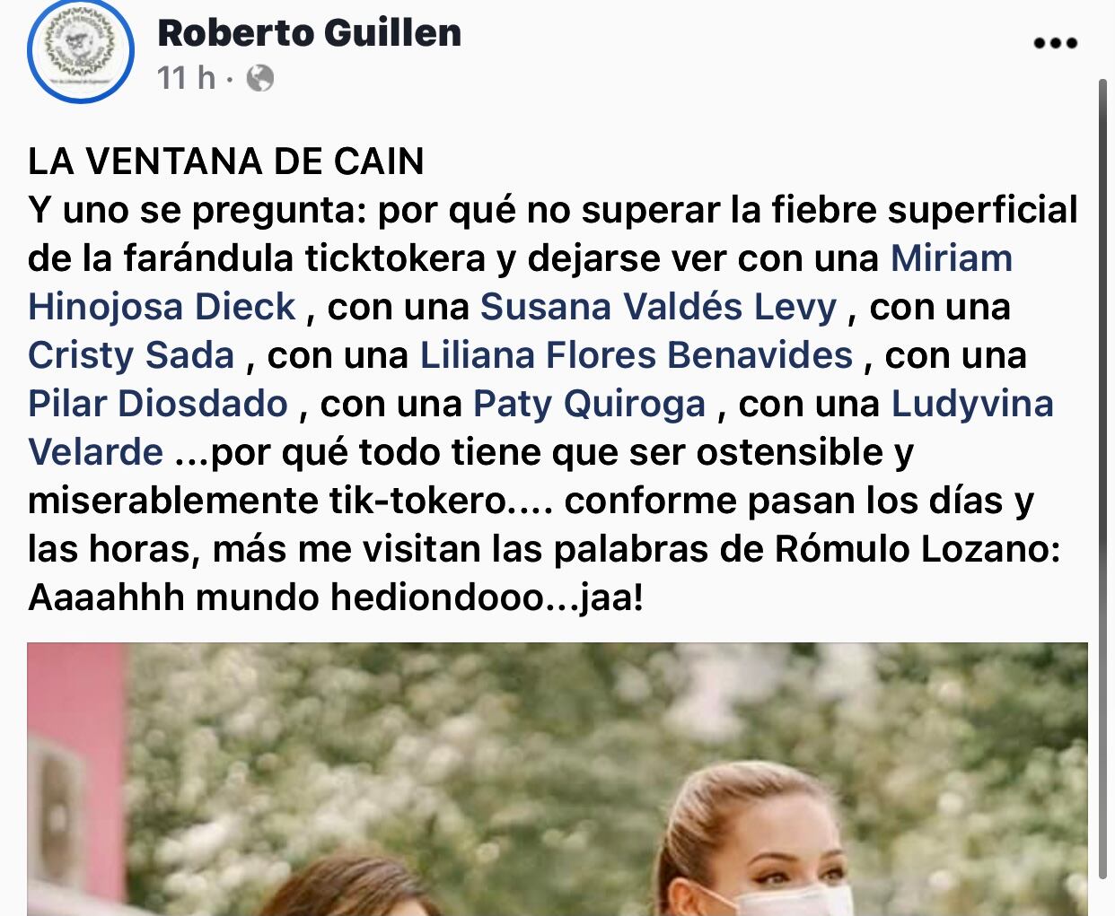 Foto del vecindario de Roberto Guillén