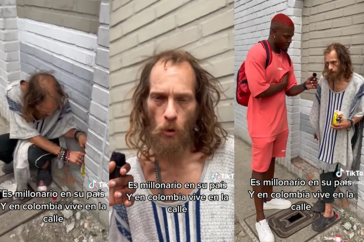 En Colombia vive en las calles, pero resulta que en Canadá es un empresario millonario