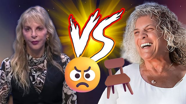 Shanik Berman rechaza visita de Denisse de Kalafe arrebatándole una silla