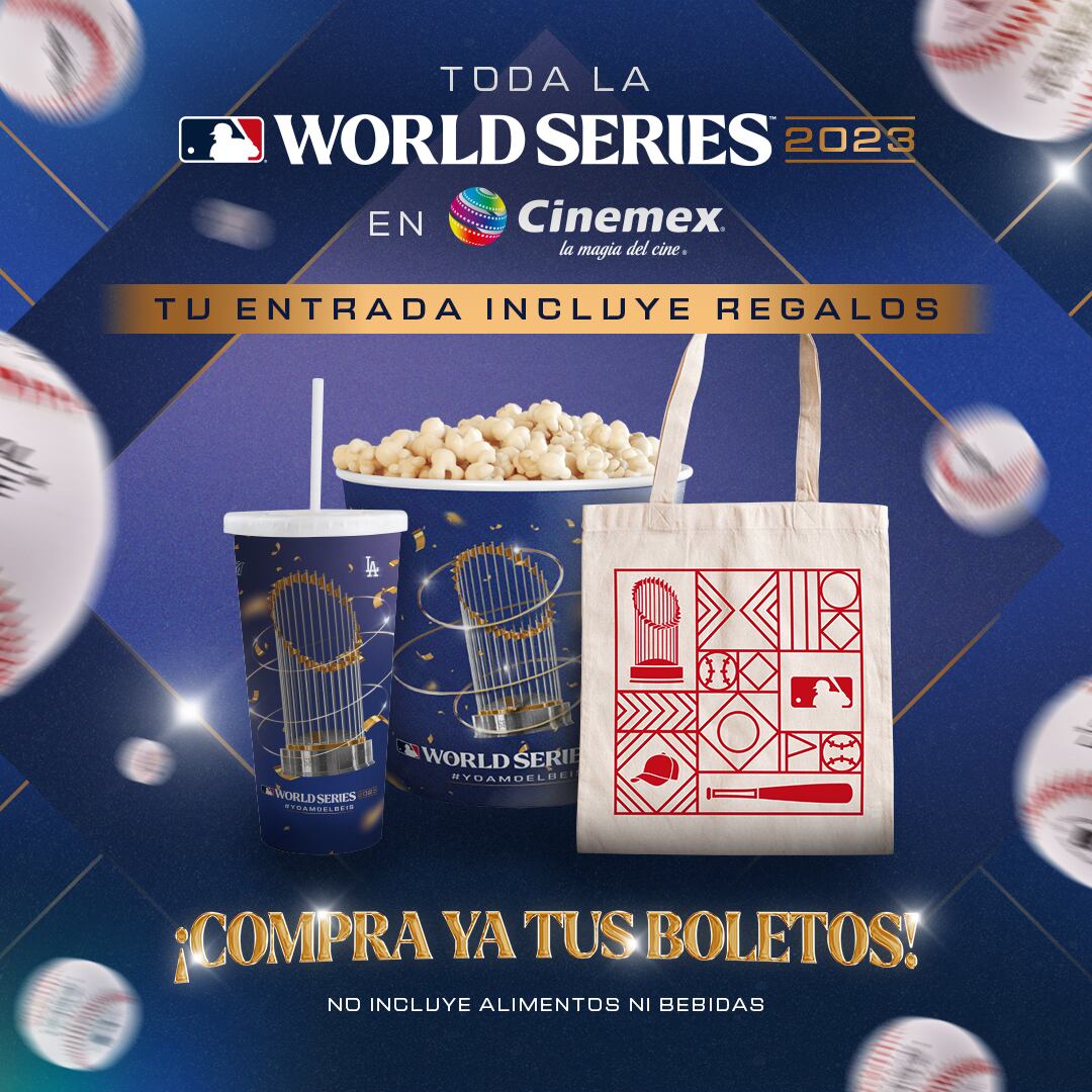 Serie Mundial de Béisbol en Cinemex