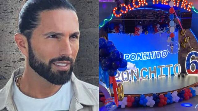 Poncho de Nigris fue criticado por el cumpleaños de su hijo