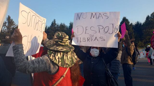 Bloqueo hoy 13 de enero en la autopista México-Toluca