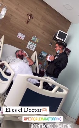 Vicente Fernández Jr hospitalizado