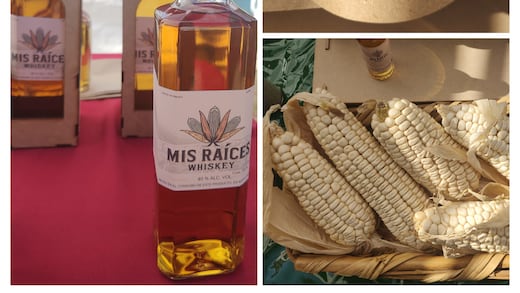 Whisky de maíz cacahuazintle