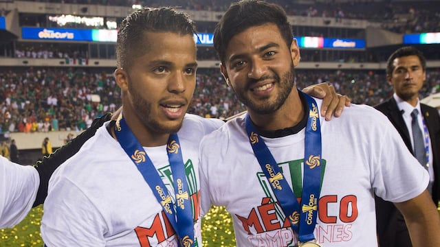 Vela y Gio ganaron la Copa Oro con el Tri en 2015
