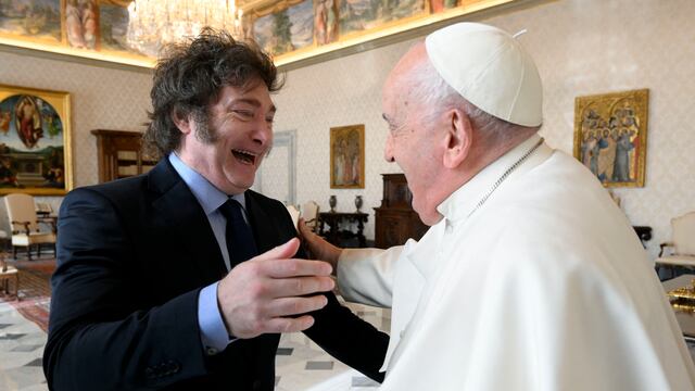 Javier Milei visita al Papa Francisco