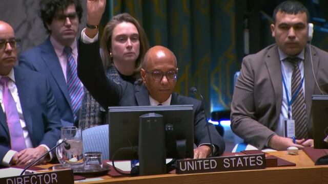 Guerra Israel-Hamás; Estados Unidos veta proyecto que buscaba la paz en Gaza