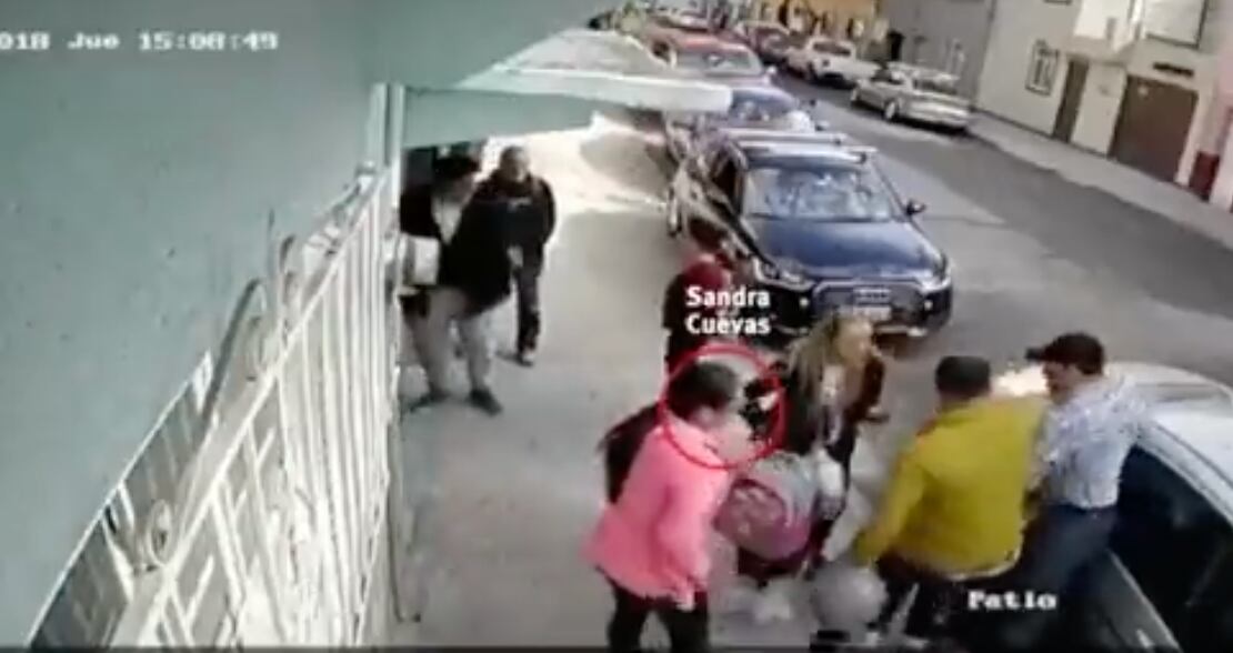 Sandra Cuevas participó en un intento de secuestro