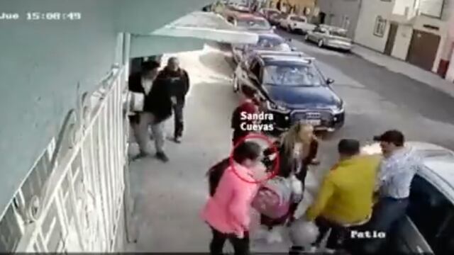 Sandra Cuevas participó en un intento de secuestro