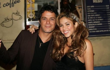 Shakira y Alejandro Sanz