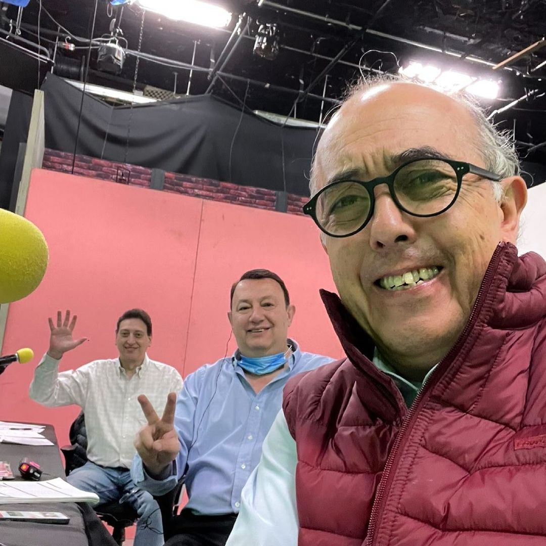 Pepe Segarra junto a Antonio de Valdés y Enrique Burak