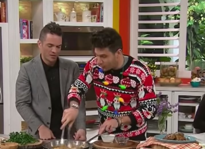 Kunno Becker drogado en programa de Telemundo.