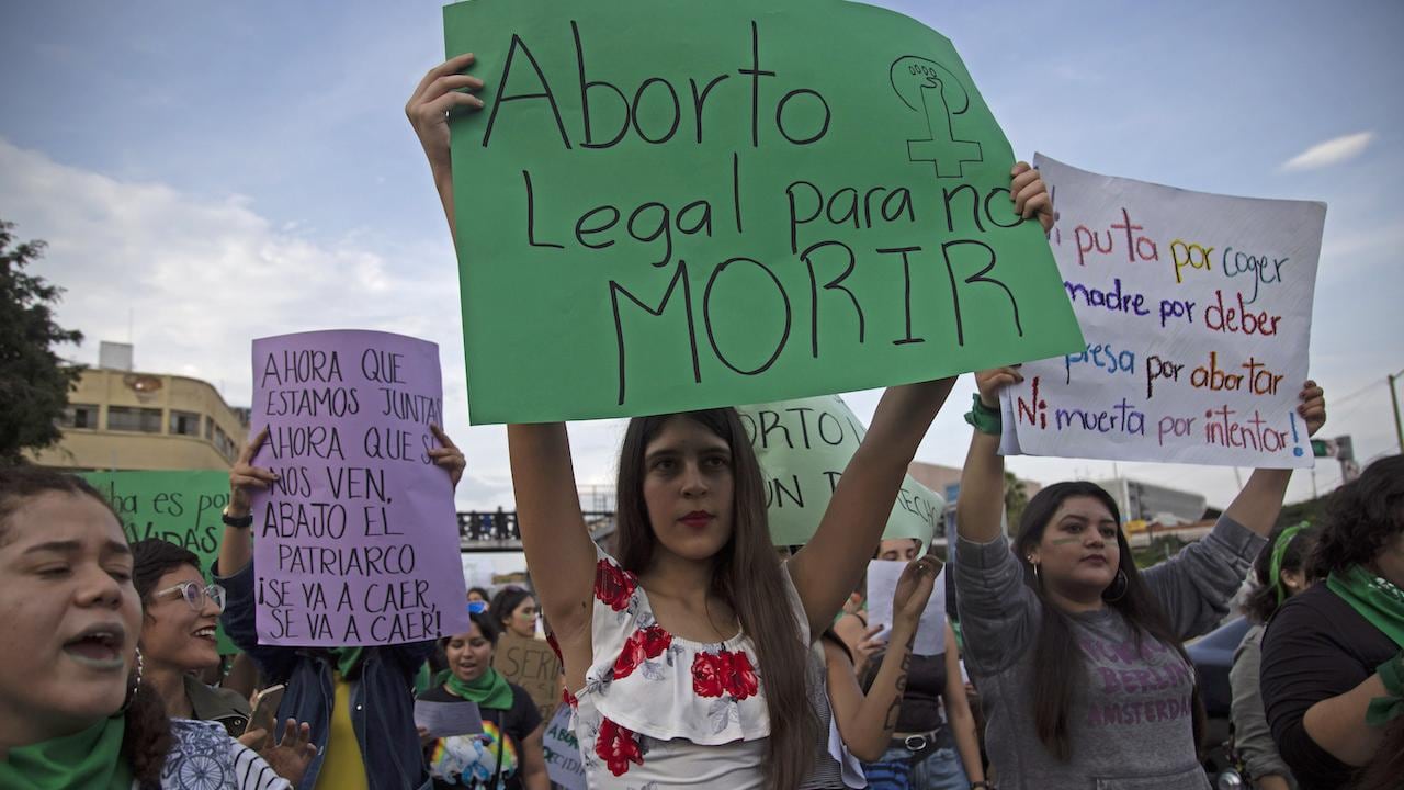 Marcha a favor del aborto. Interrupciones practicadas.